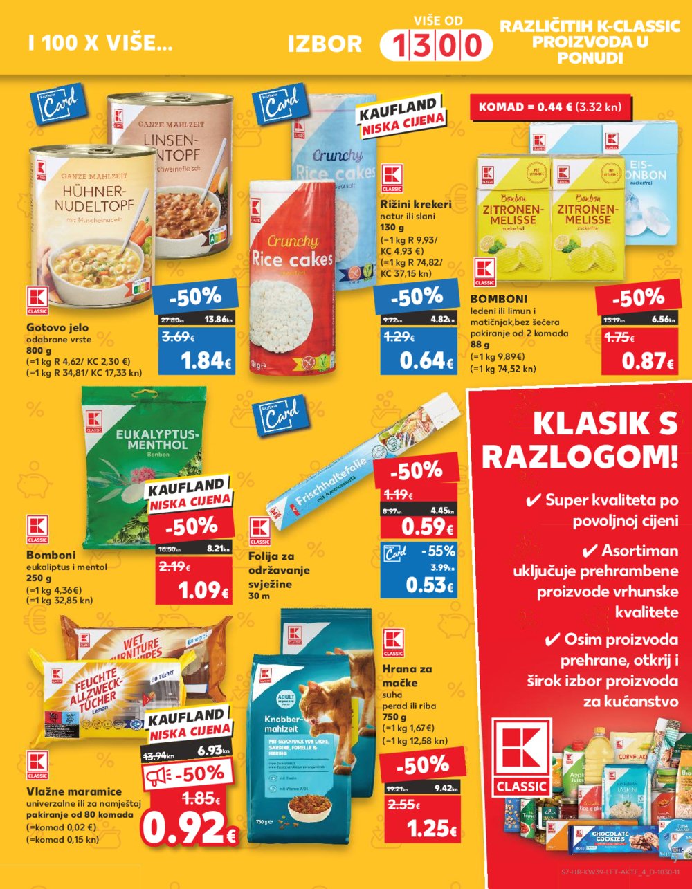 Kaufland katalog Akcija 27.09.-03.10.2023. Odabrane poslovnice