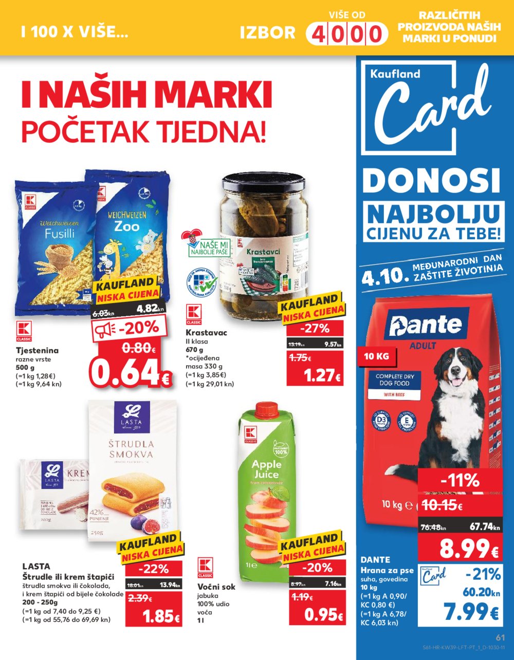 Kaufland katalog Akcija 27.09.-03.10.2023. Odabrane poslovnice