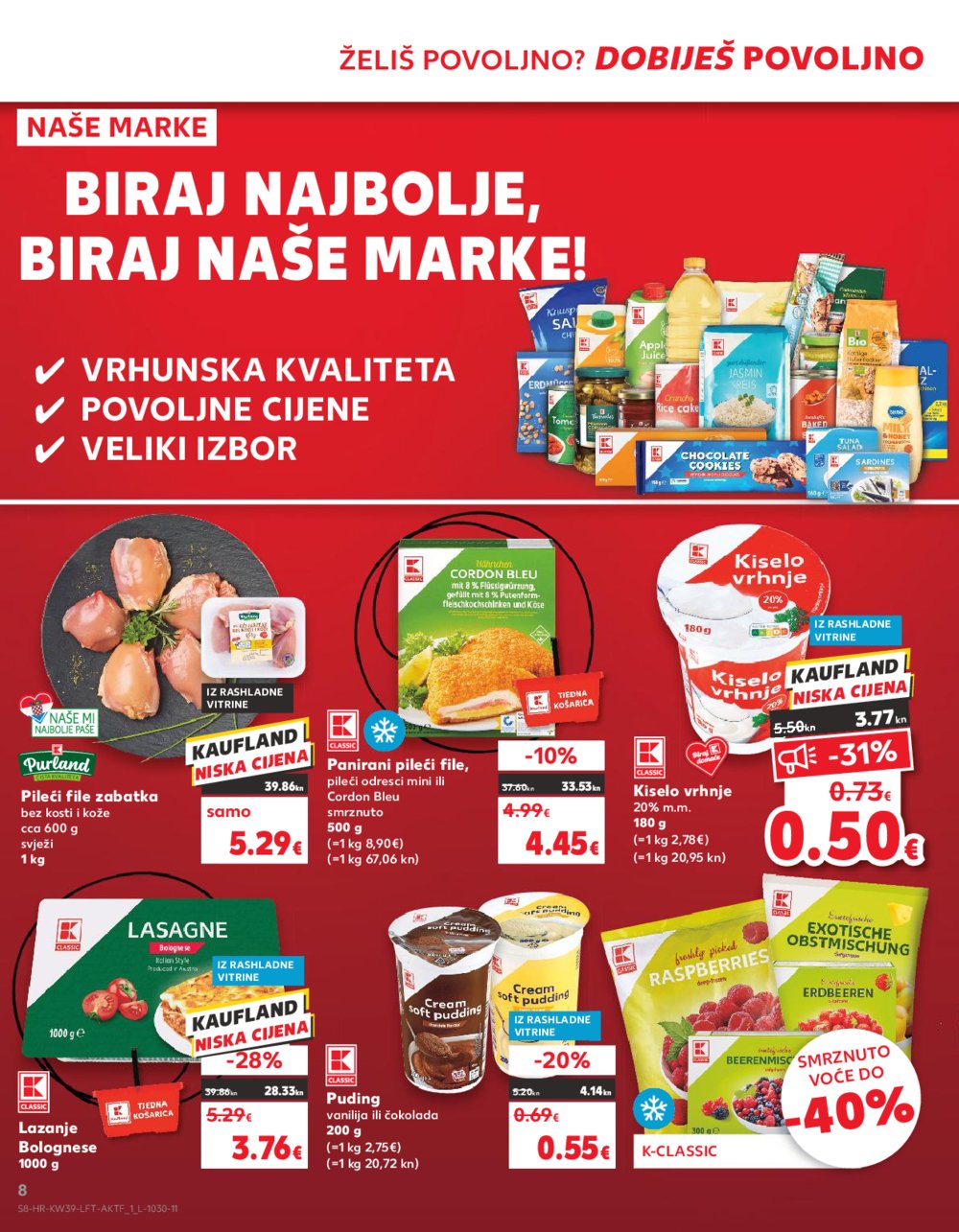 Kaufland katalog Akcija 27.09.-03.10.2023. Odabrane poslovnice