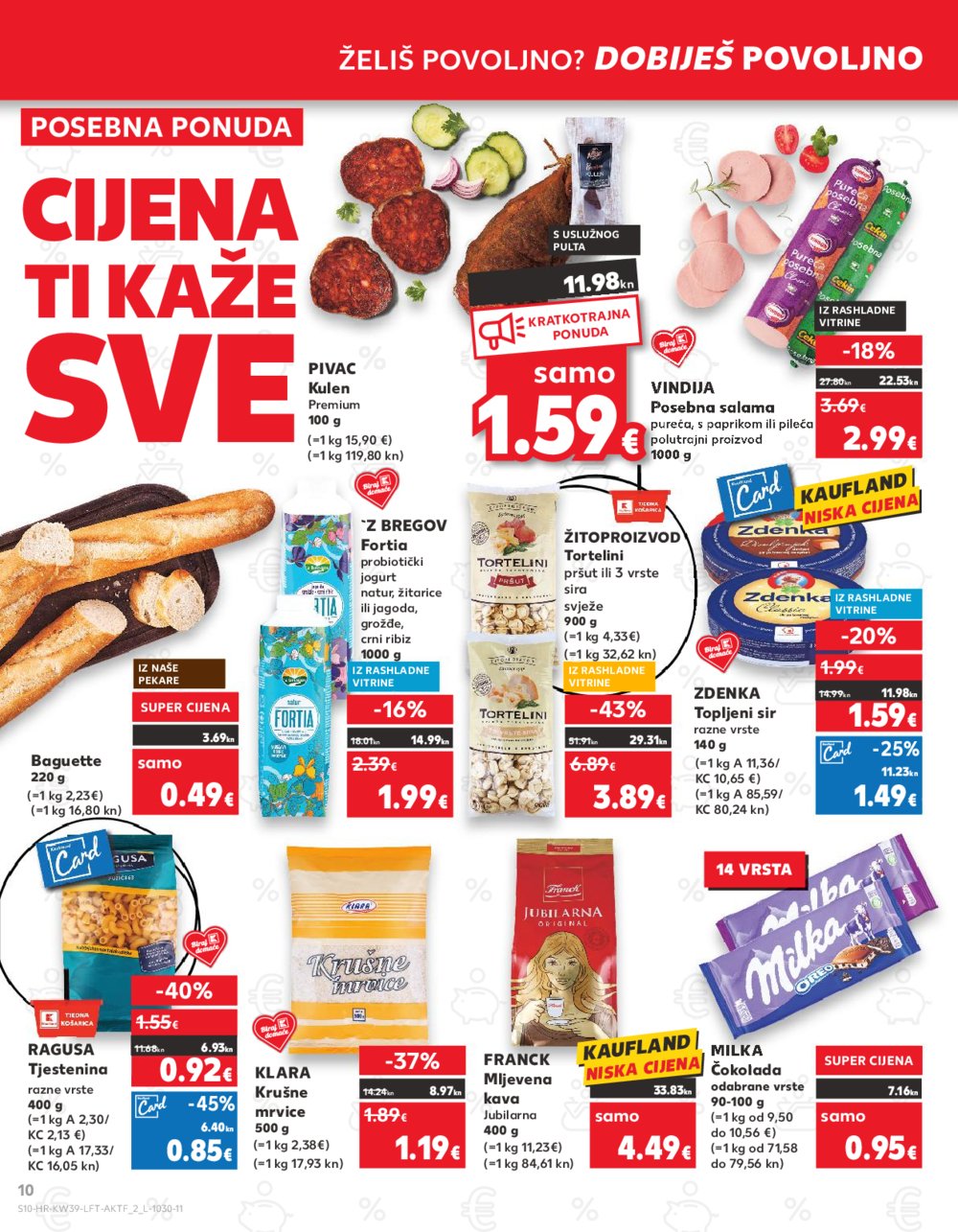Kaufland katalog Akcija 27.09.-03.10.2023. Odabrane poslovnice