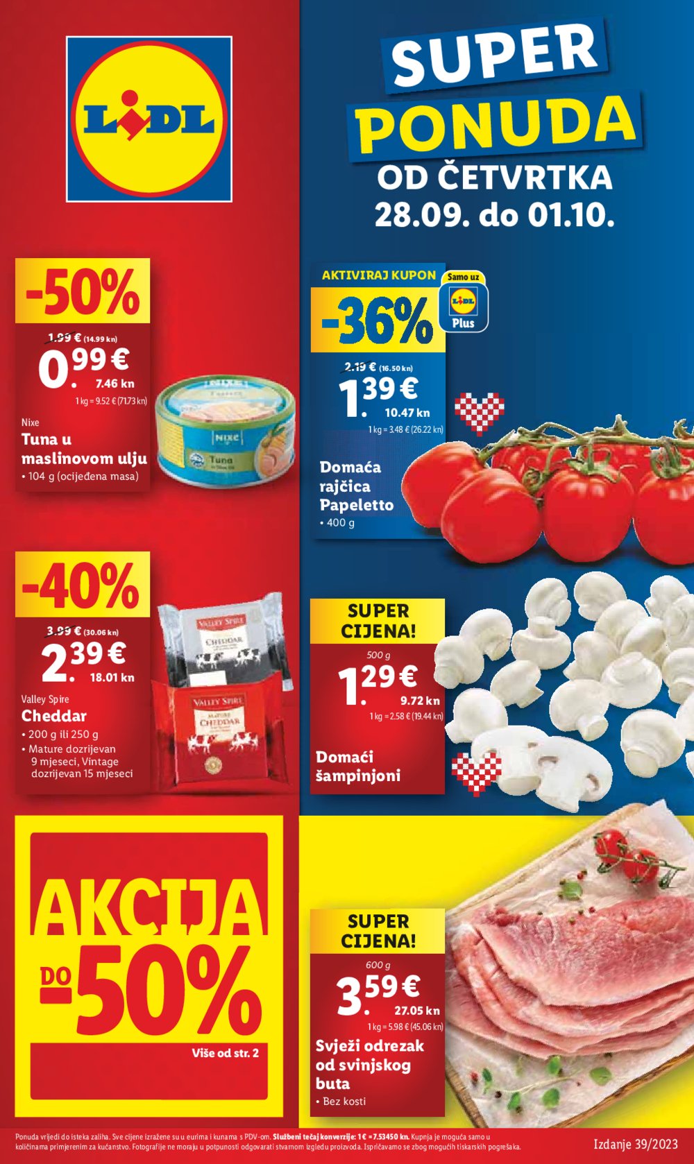 Lidl katalog Super ponuda od četvrtka 28.09.-01.10.2023.