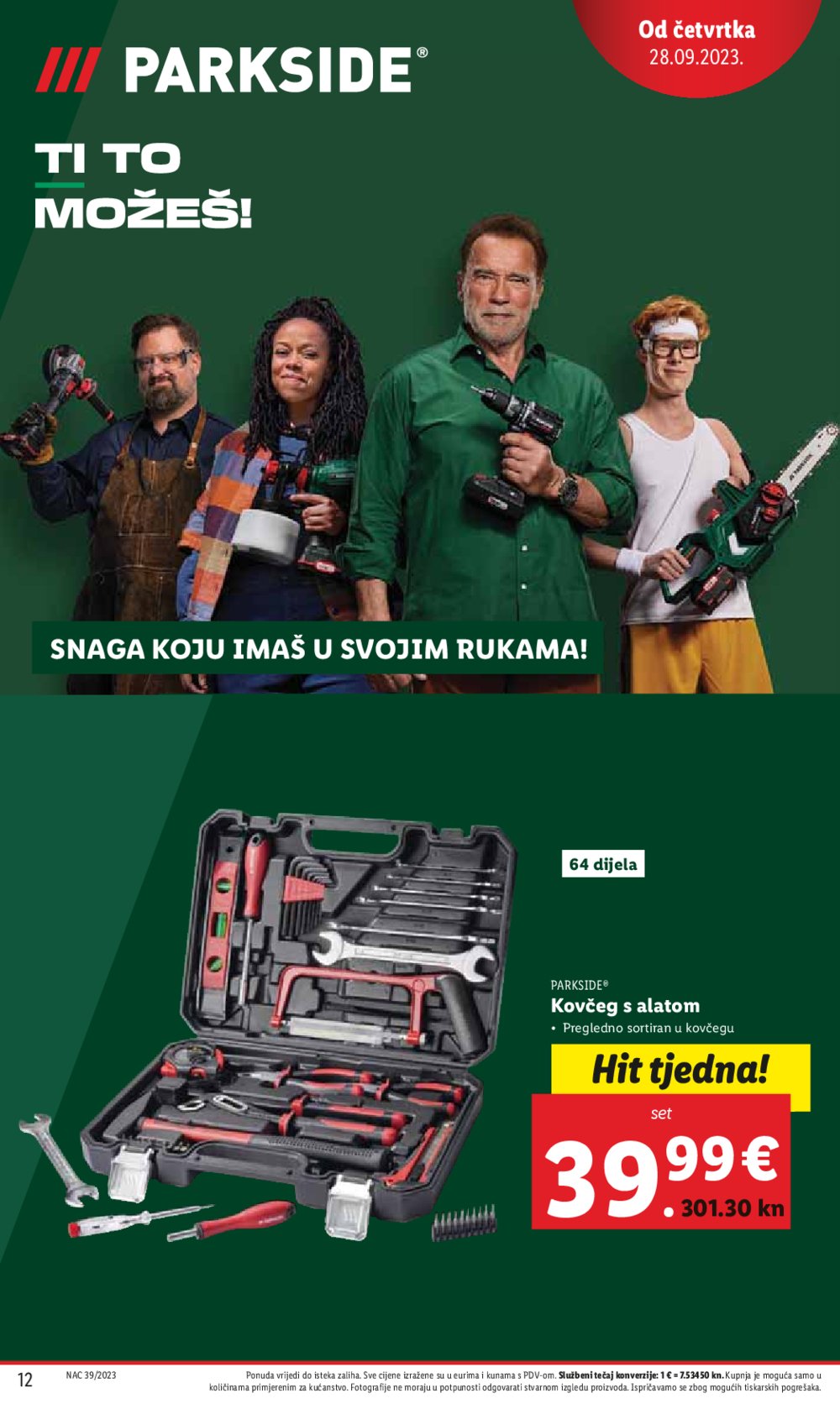 Lidl katalog Super ponuda od četvrtka 28.09.-01.10.2023.