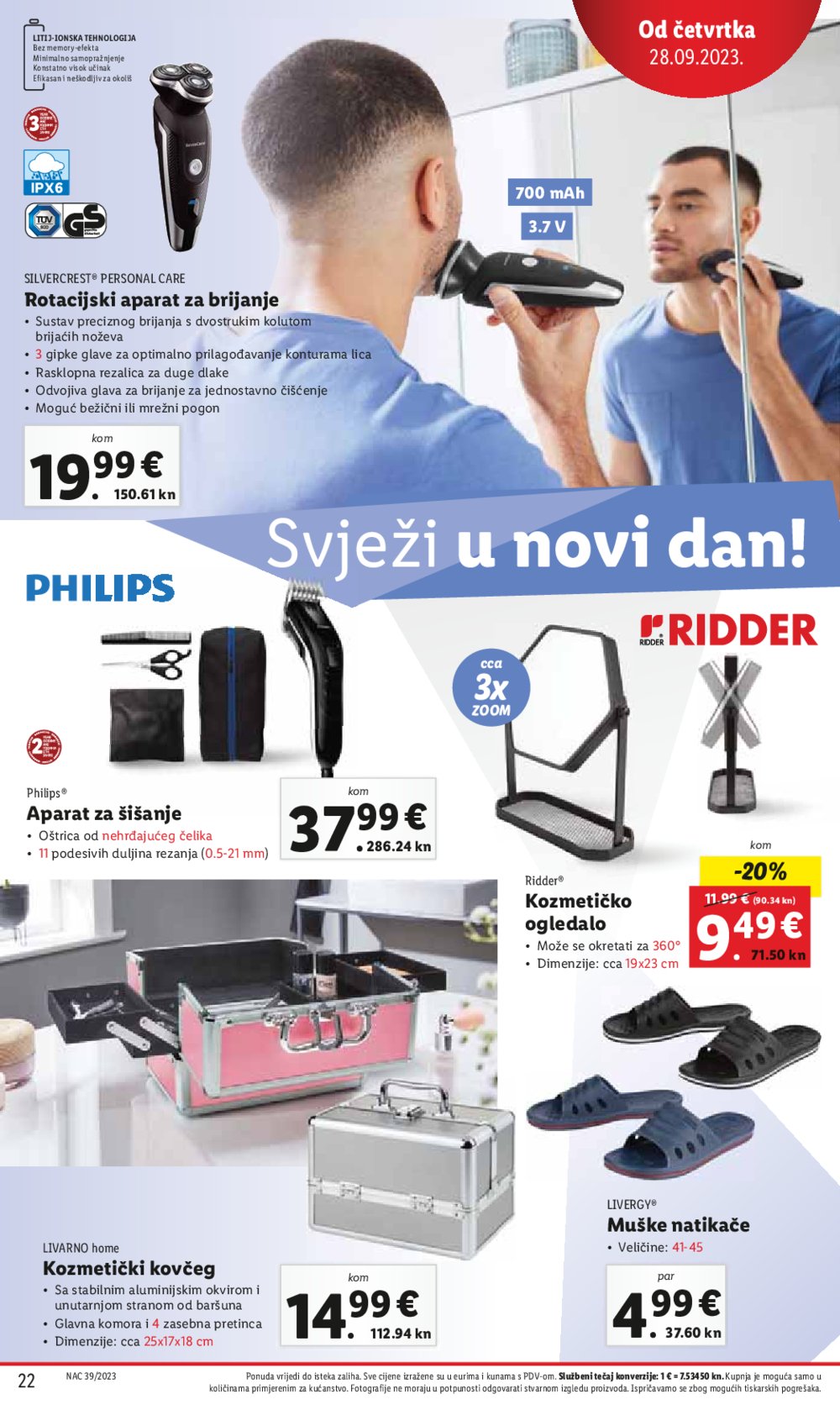 Lidl katalog Super ponuda od četvrtka 28.09.-01.10.2023.