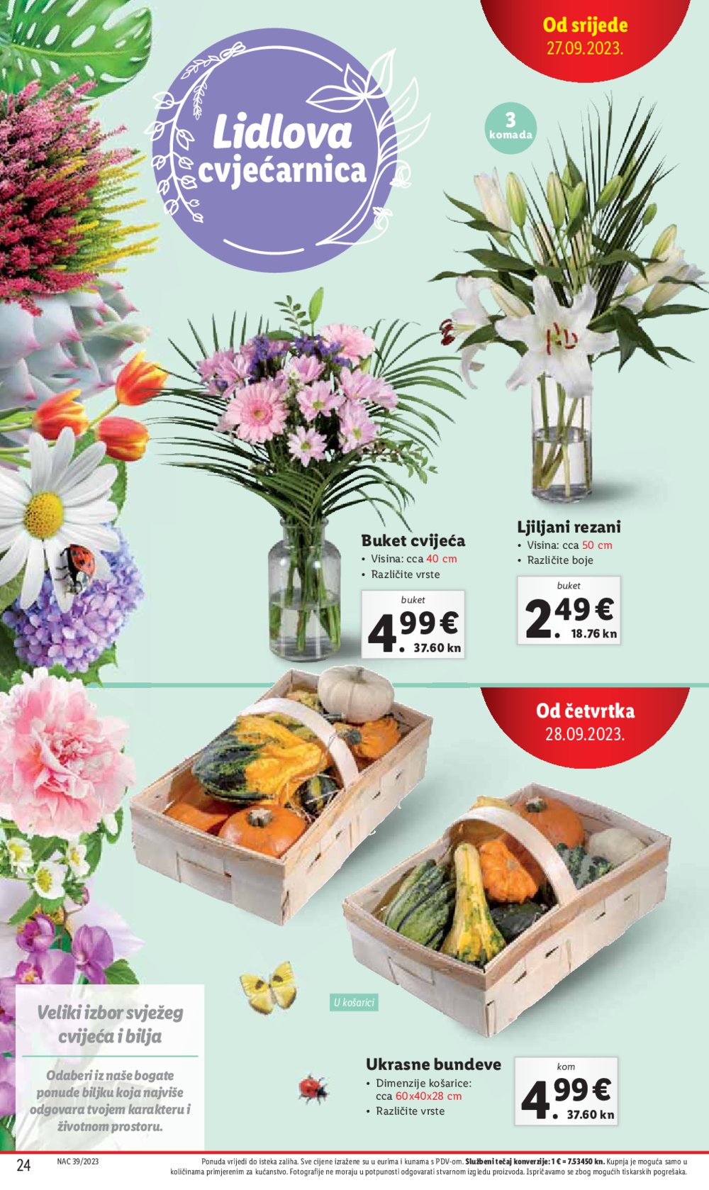 Lidl katalog Super ponuda od četvrtka 28.09.-01.10.2023.