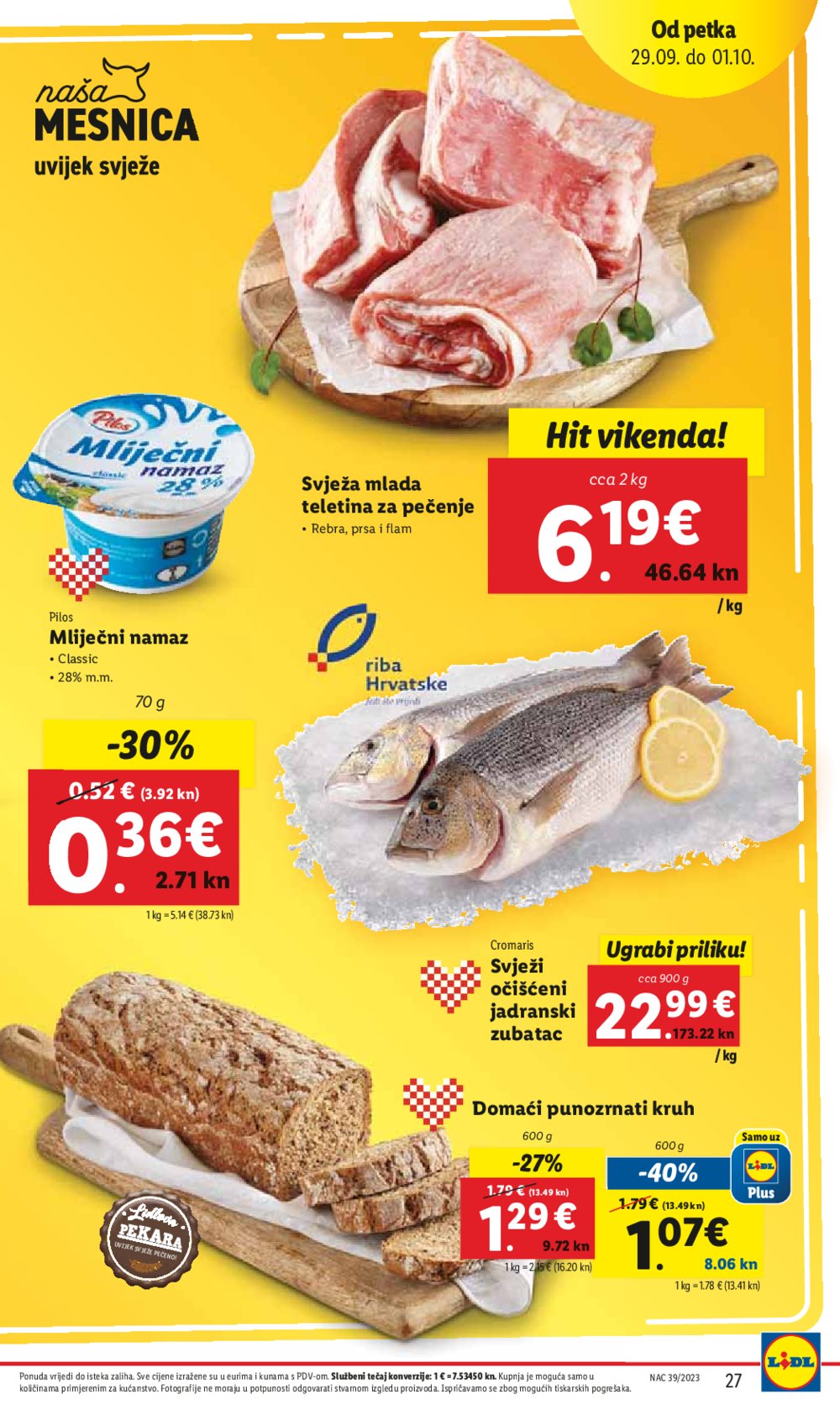 Lidl katalog Super ponuda od četvrtka 28.09.-01.10.2023.