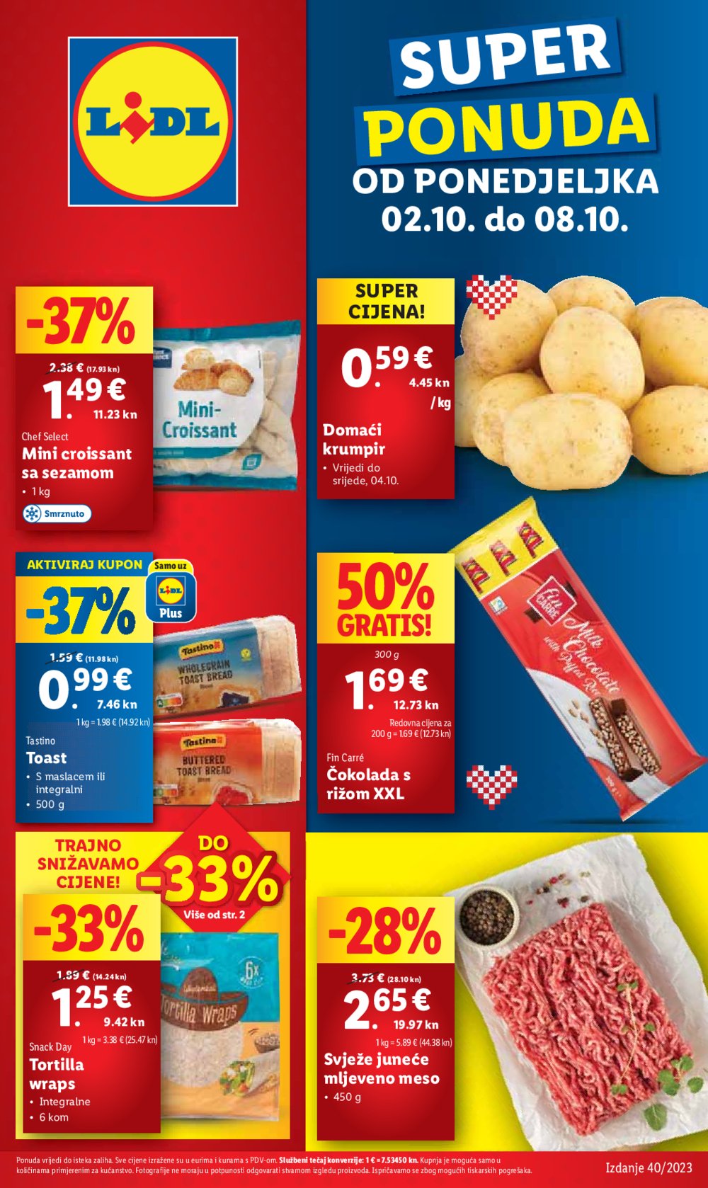 Lidl katalog Super ponuda od ponedjeljka 02.10.-08.10.2023.