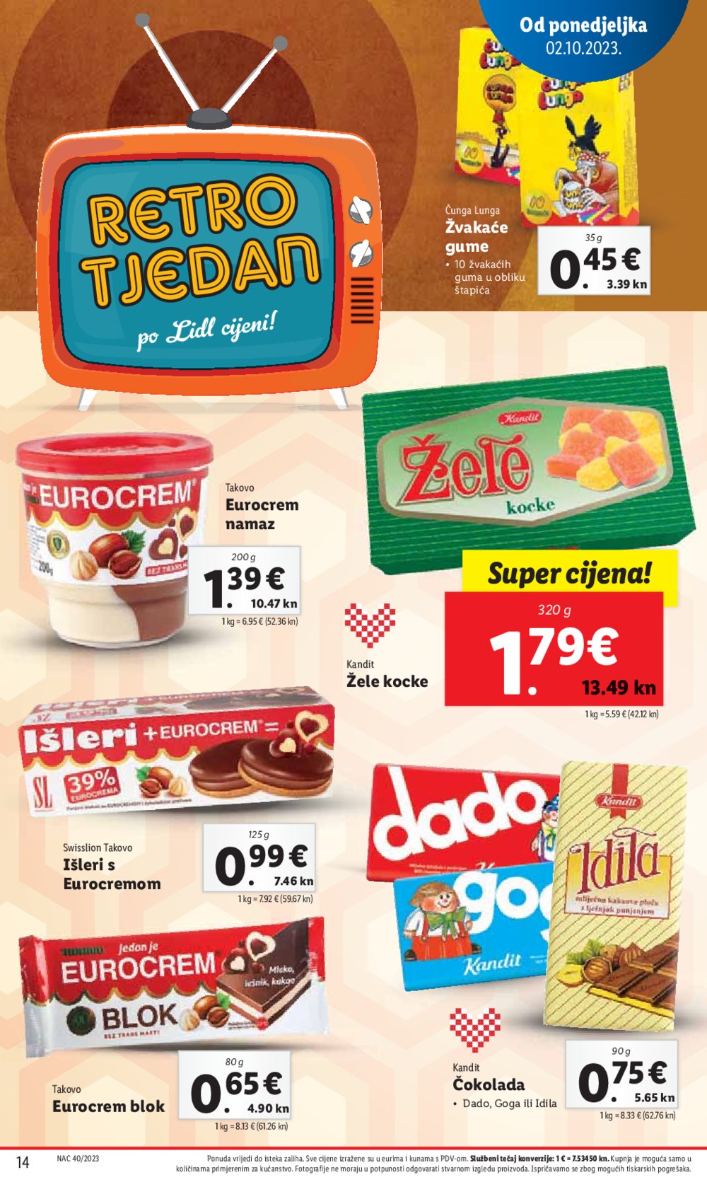 Lidl katalog Super ponuda od ponedjeljka 02.10.-08.10.2023.