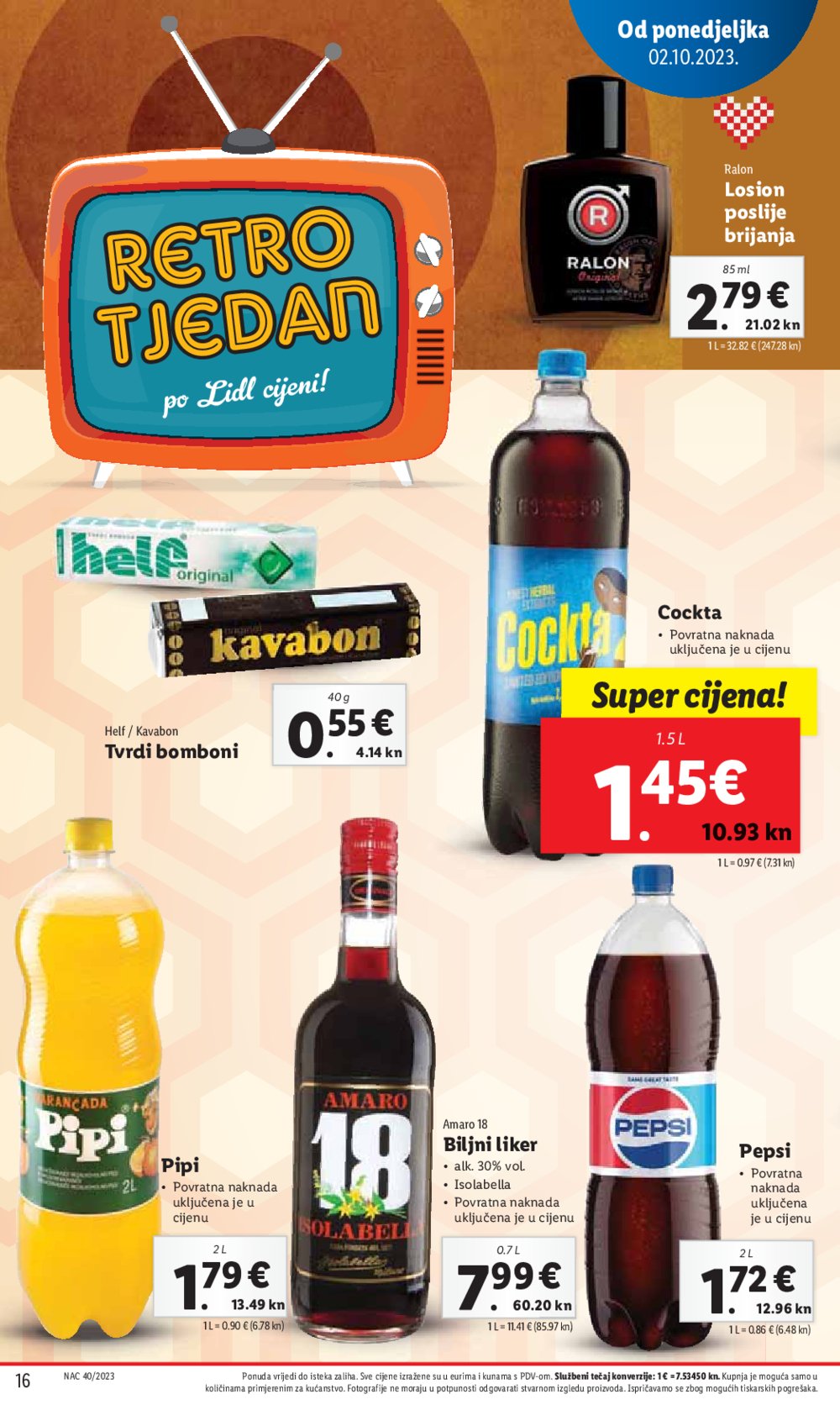 Lidl katalog Super ponuda od ponedjeljka 02.10.-08.10.2023.