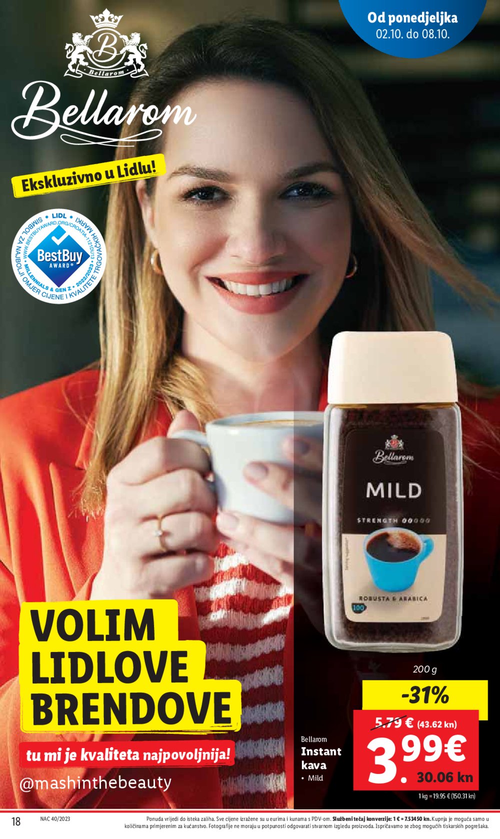 Lidl katalog Super ponuda od ponedjeljka 02.10.-08.10.2023.