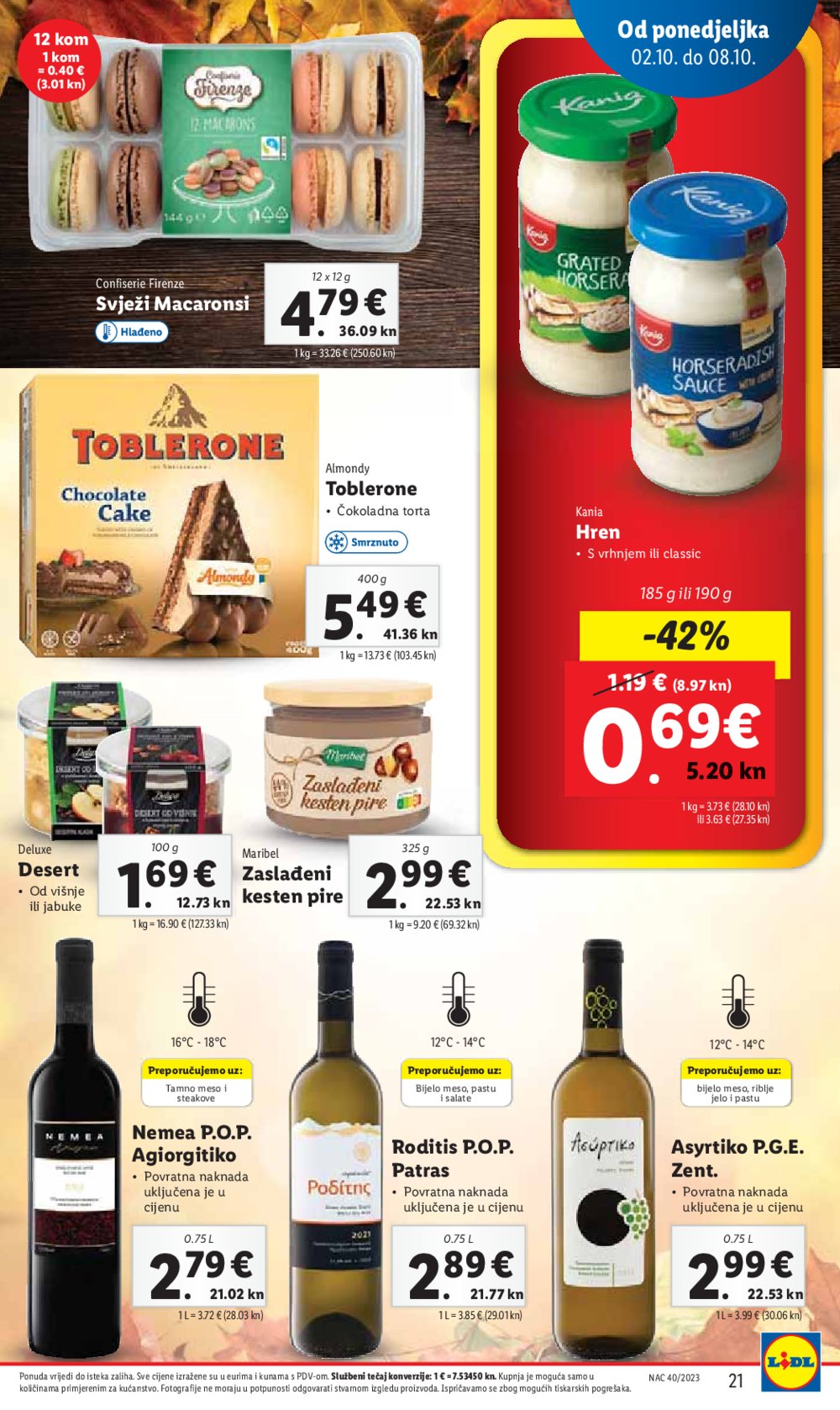 Lidl katalog Super ponuda od ponedjeljka 02.10.-08.10.2023.