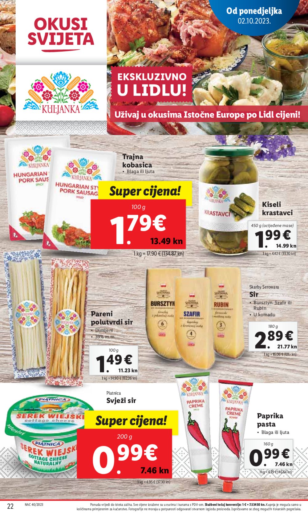 Lidl katalog Super ponuda od ponedjeljka 02.10.-08.10.2023.