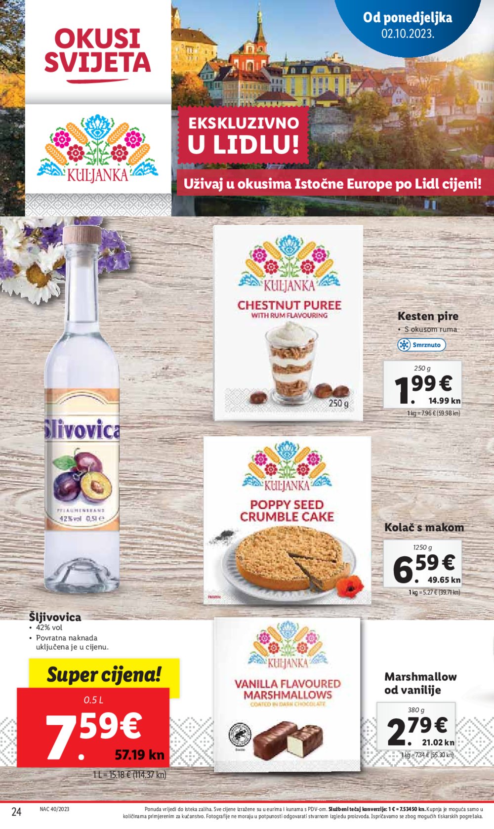 Lidl katalog Super ponuda od ponedjeljka 02.10.-08.10.2023.