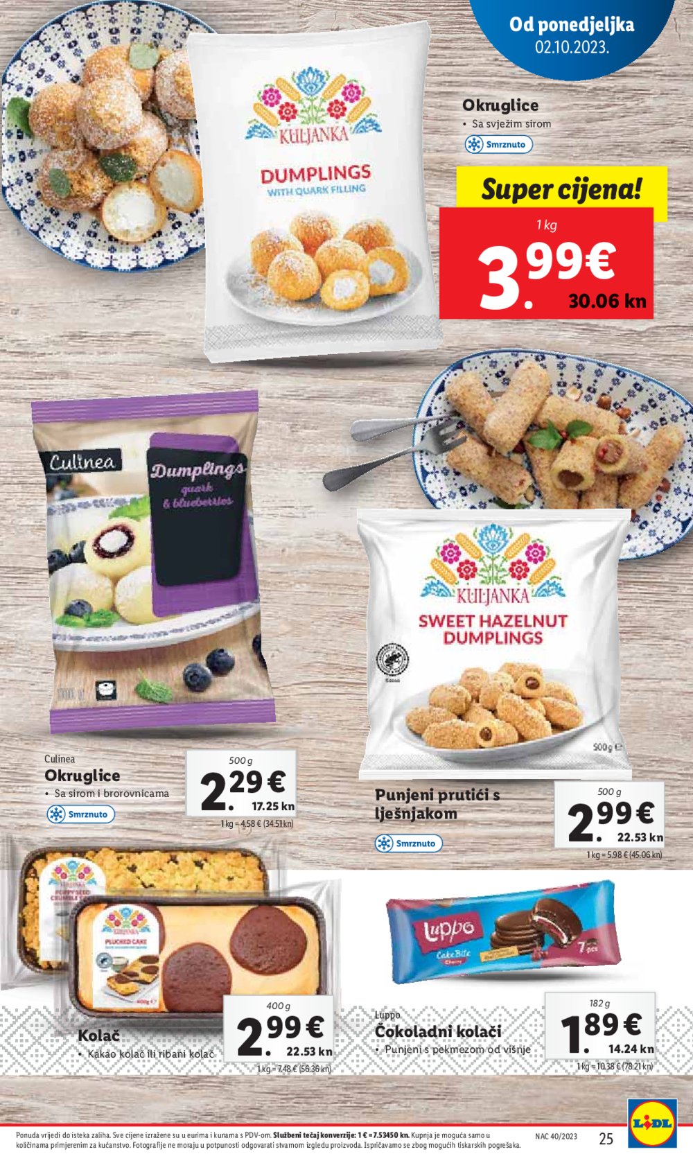 Lidl katalog Super ponuda od ponedjeljka 02.10.-08.10.2023.