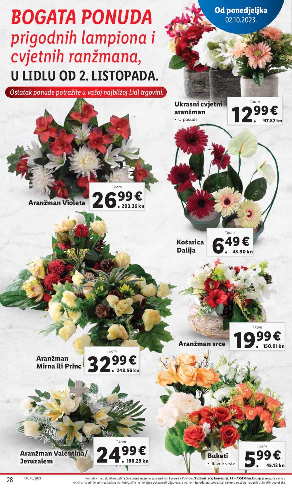 Lidl katalog Super ponuda od ponedjeljka 02.10.-08.10.2023.
