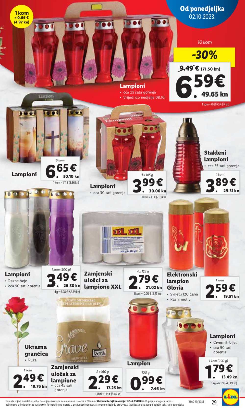 Lidl katalog Super ponuda od ponedjeljka 02.10.-08.10.2023.