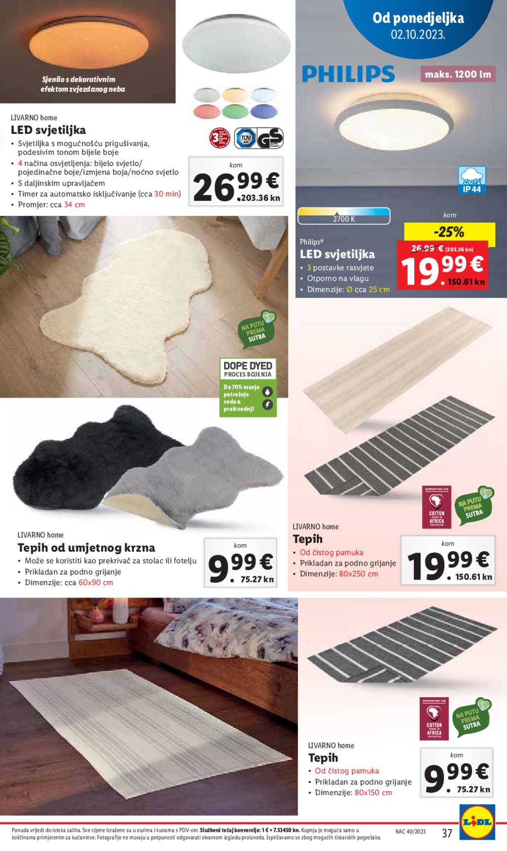 Lidl katalog Super ponuda od ponedjeljka 02.10.-08.10.2023.