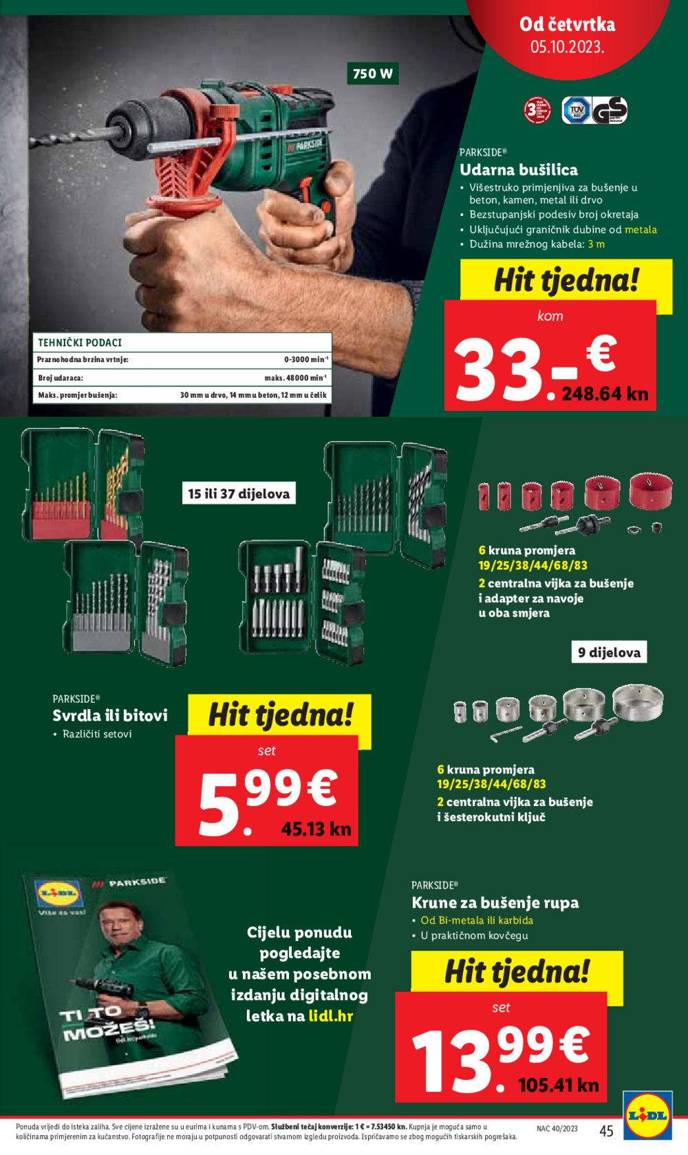 Lidl katalog Super ponuda od ponedjeljka 02.10.-08.10.2023.