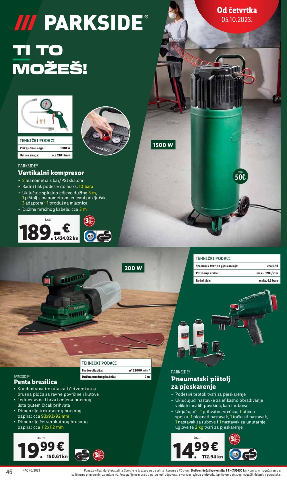 Lidl katalog Super ponuda od ponedjeljka 02.10.-08.10.2023.