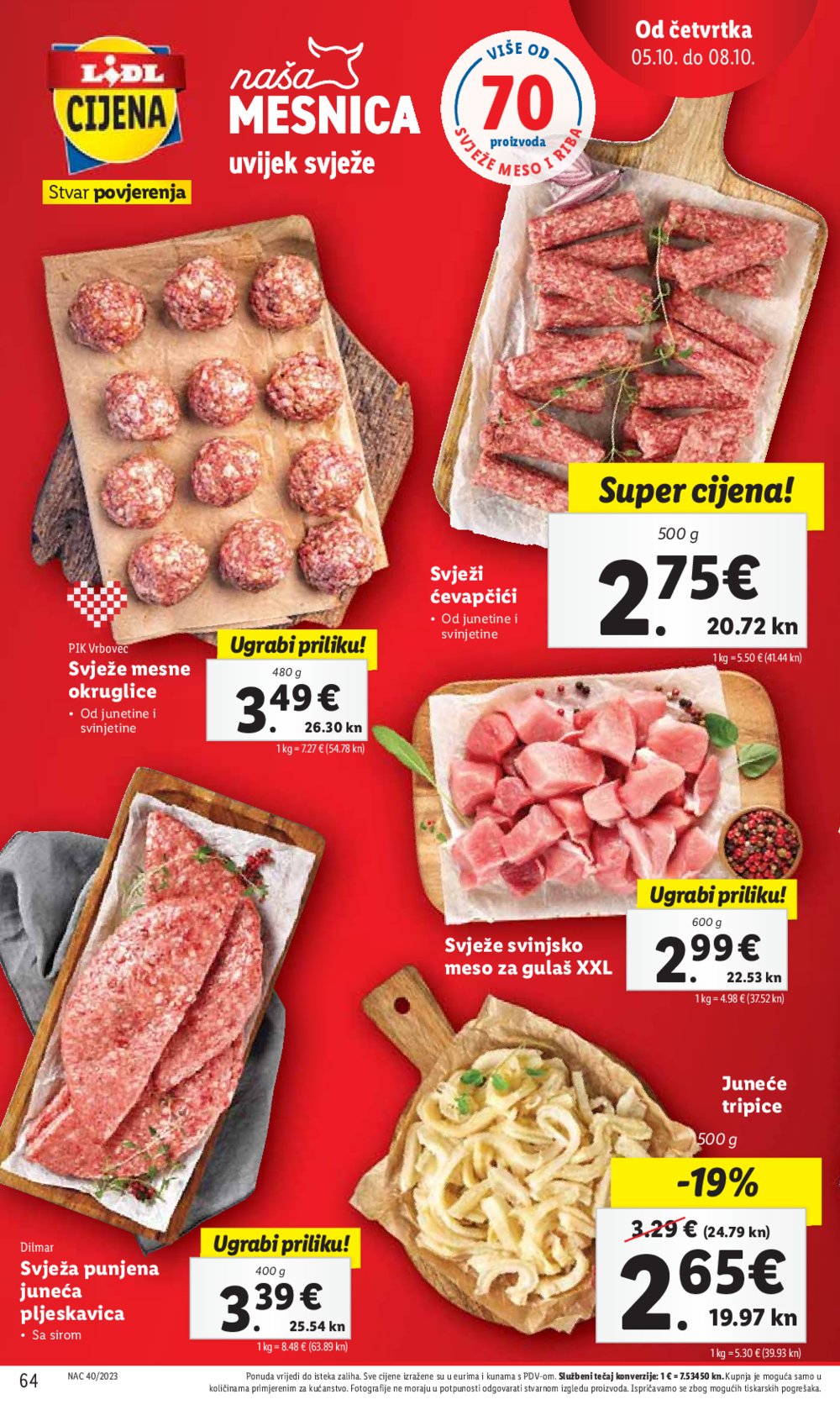 Lidl katalog Super ponuda od ponedjeljka 02.10.-08.10.2023.