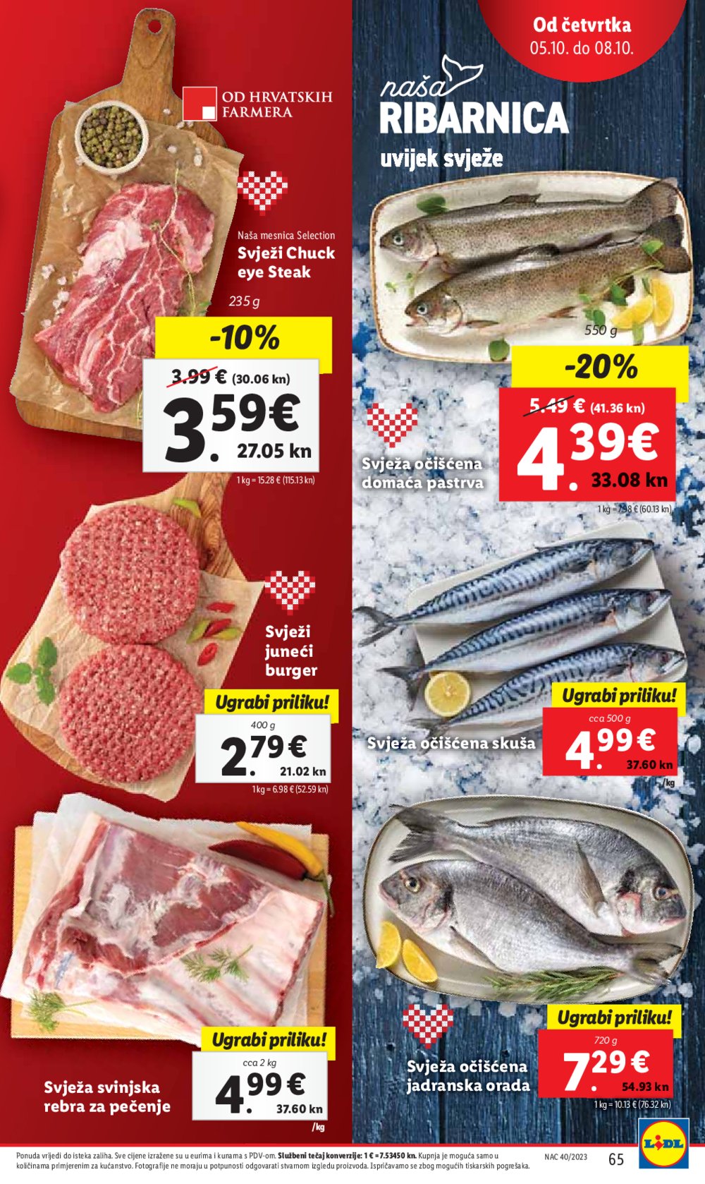 Lidl katalog Super ponuda od ponedjeljka 02.10.-08.10.2023.