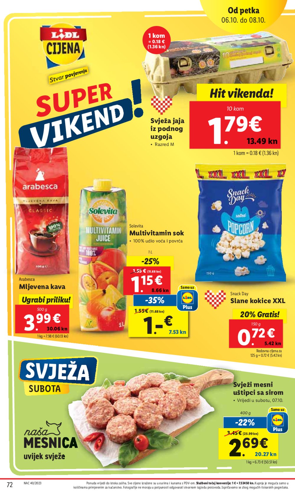Lidl katalog Super ponuda od ponedjeljka 02.10.-08.10.2023.