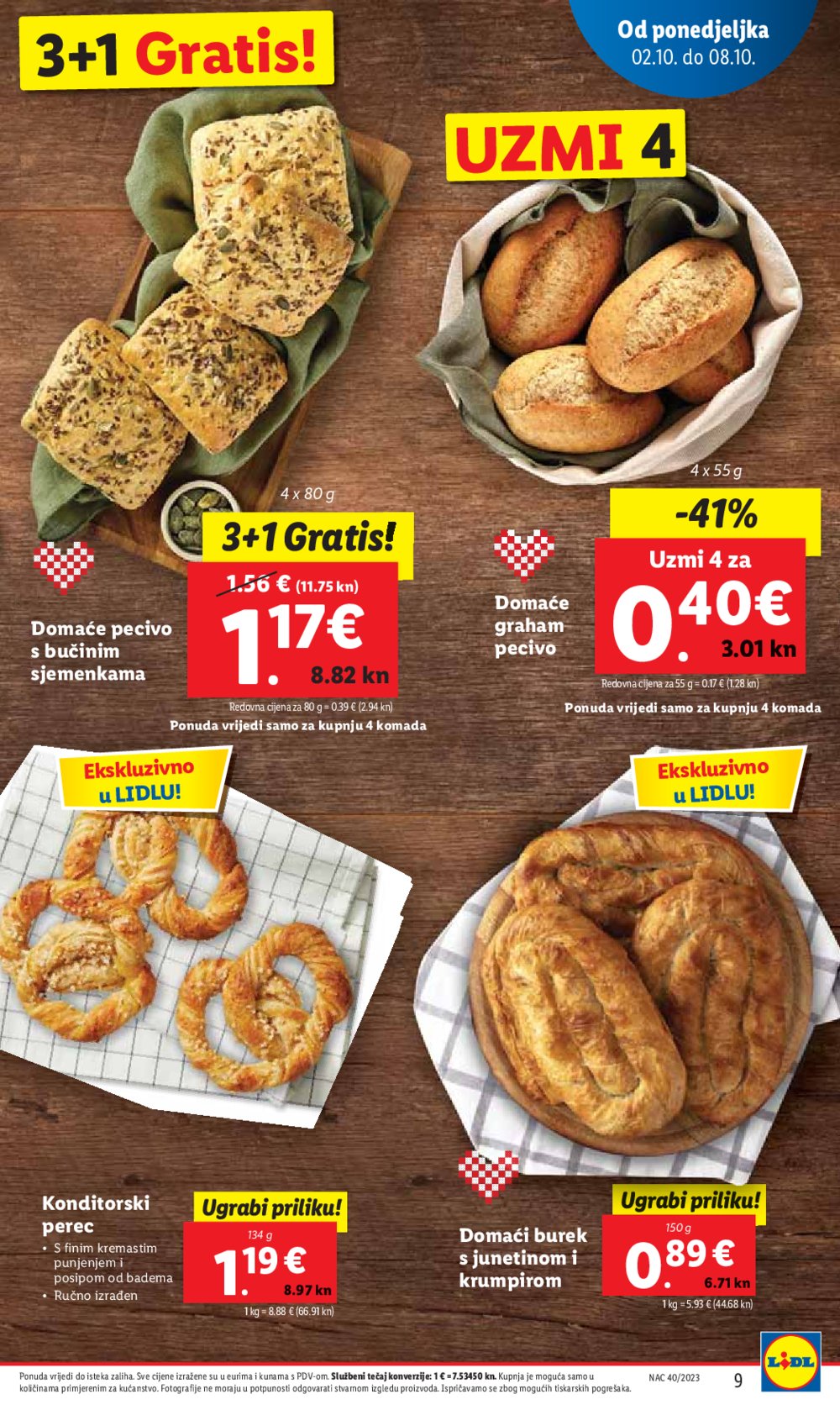 Lidl katalog Super ponuda od ponedjeljka 02.10.-08.10.2023.