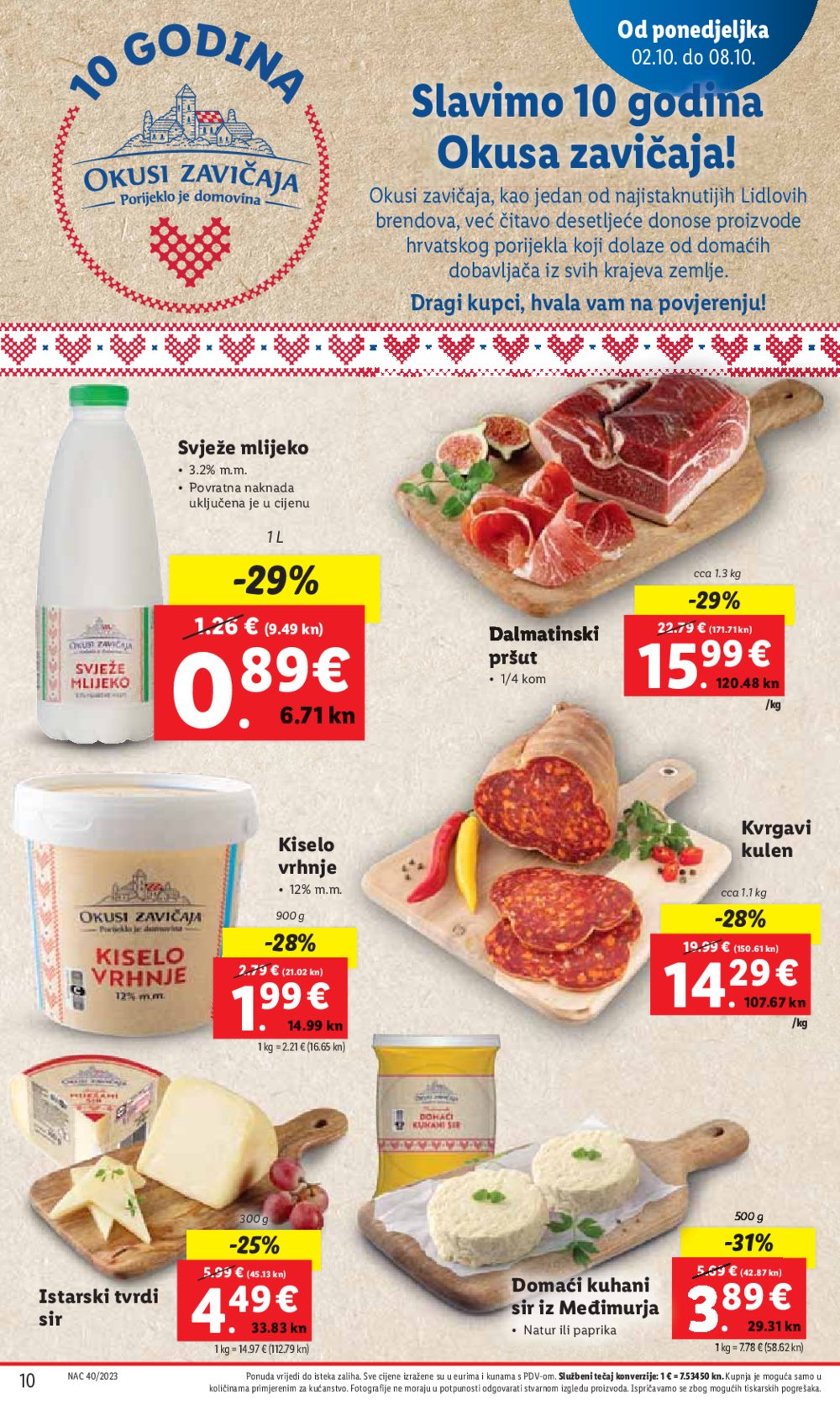 Lidl katalog Super ponuda od ponedjeljka 02.10.-08.10.2023.