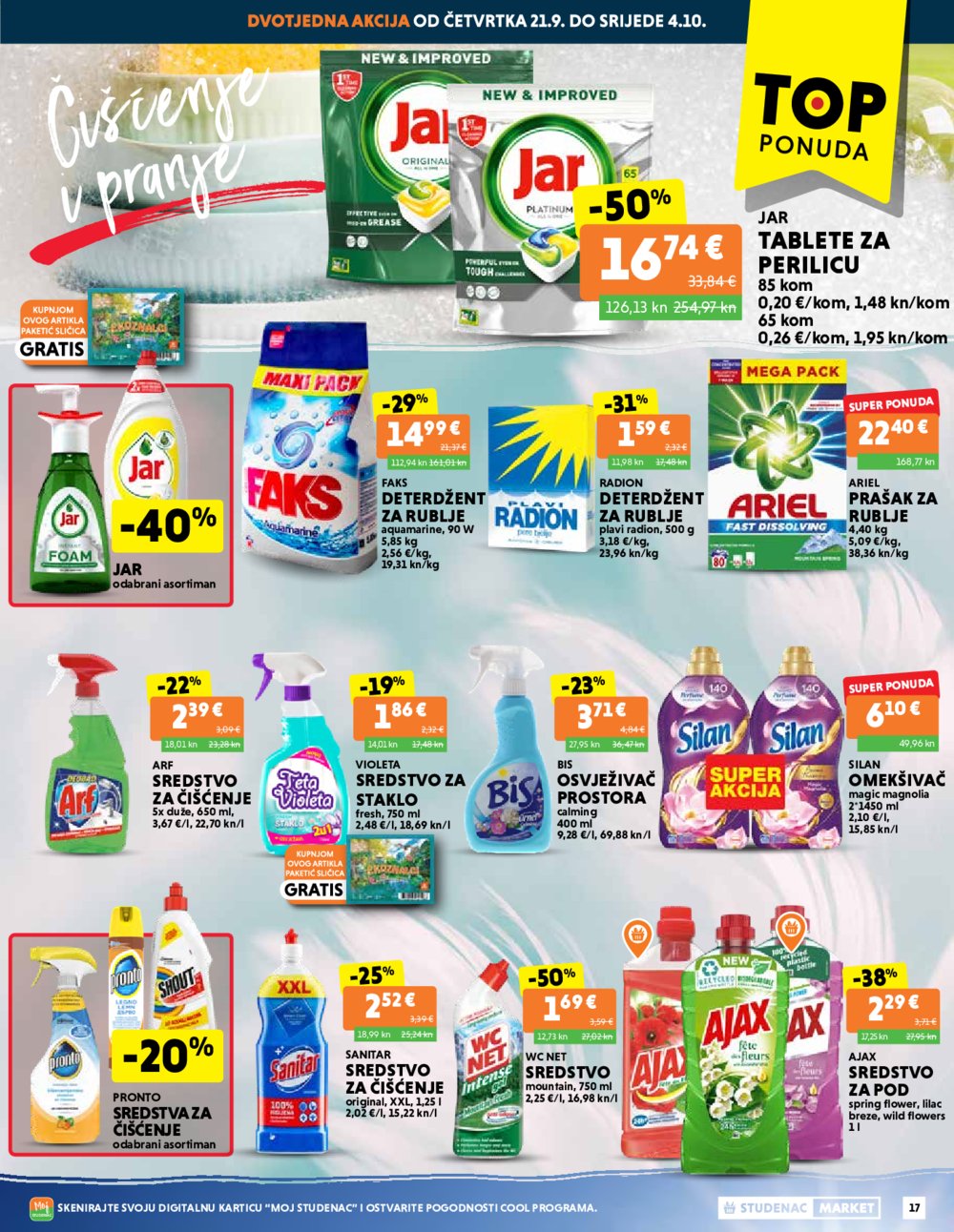 Studenac katalog Akcija 28.09.-04.10.2023.