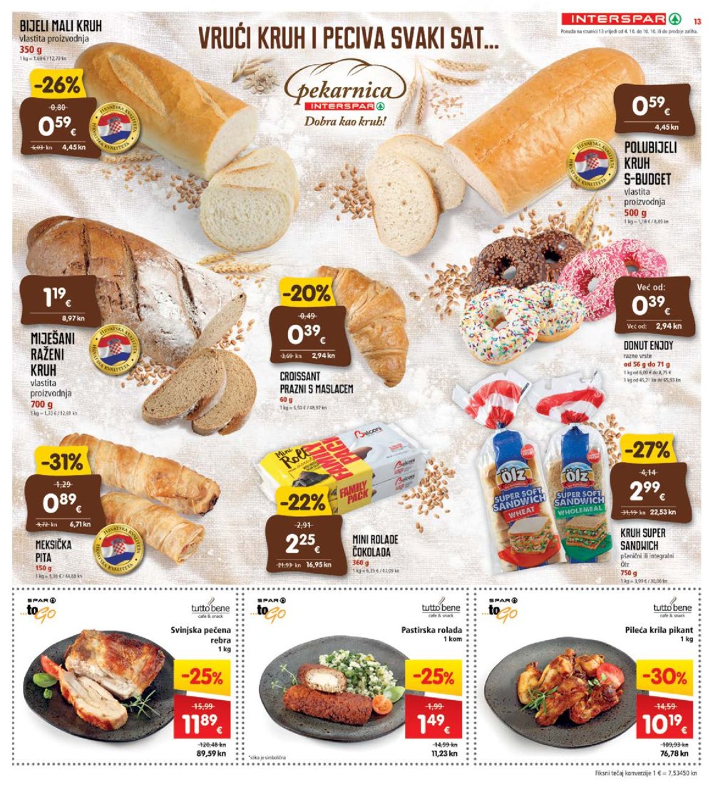 INTERSPAR katalog Akcija 04.10.-10.10.2023.