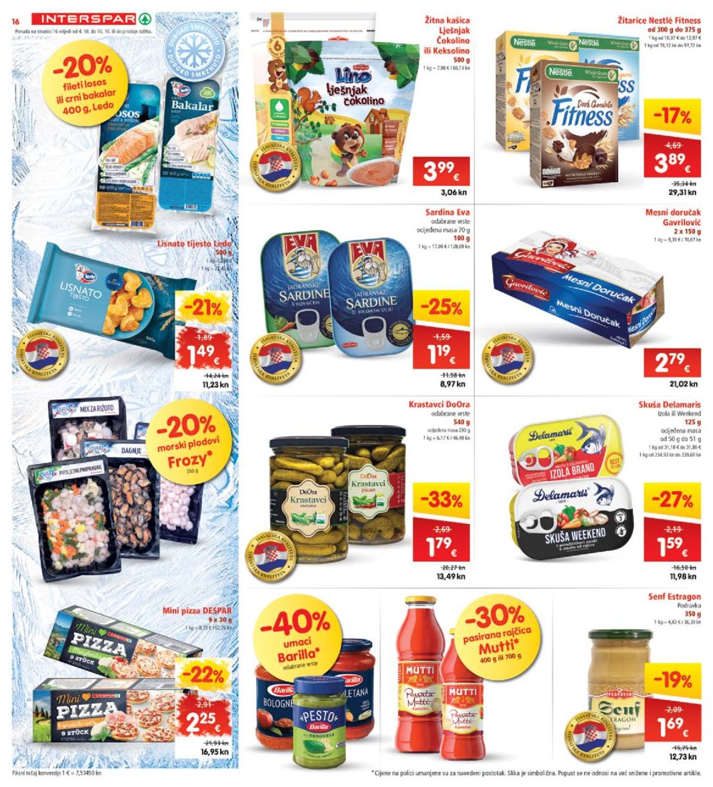 INTERSPAR katalog Akcija 04.10.-10.10.2023.