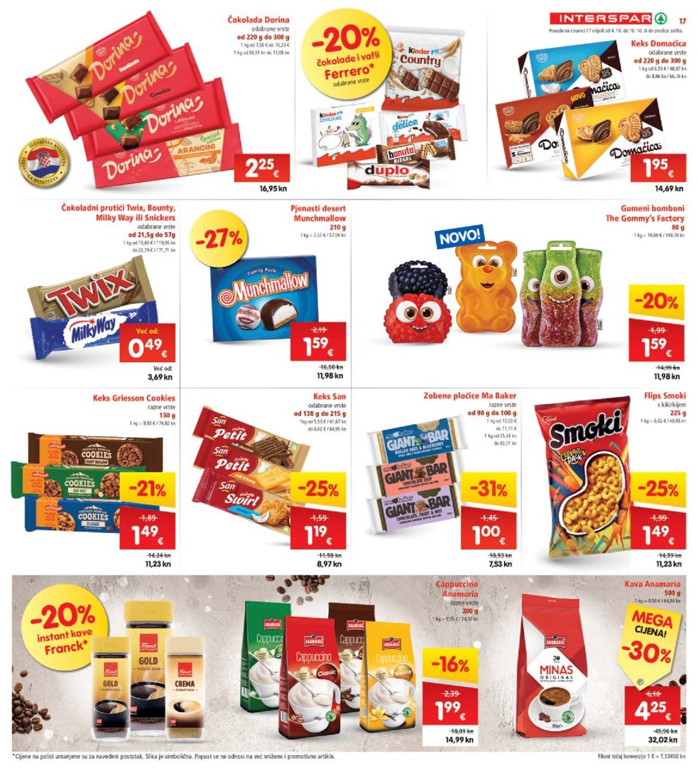 INTERSPAR katalog Akcija 04.10.-10.10.2023.