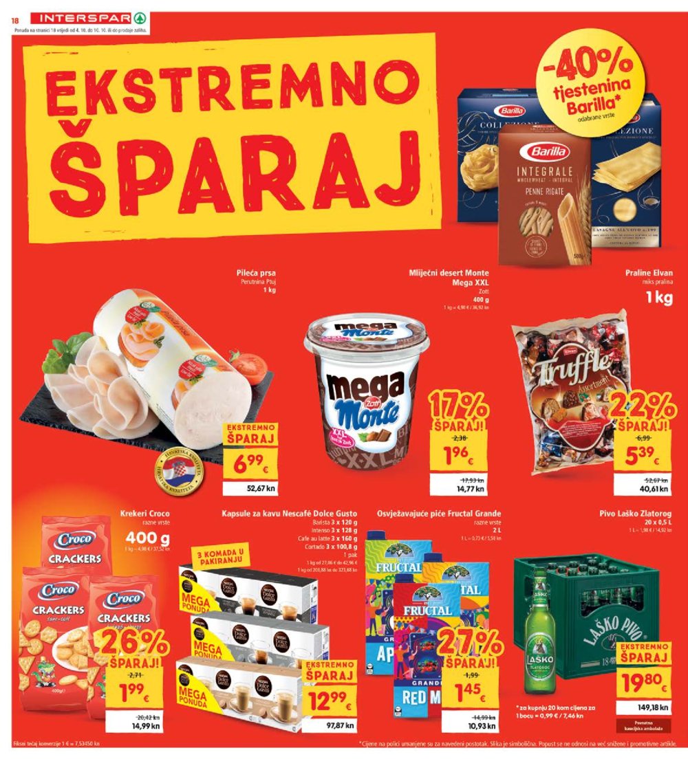 INTERSPAR katalog Akcija 04.10.-10.10.2023.