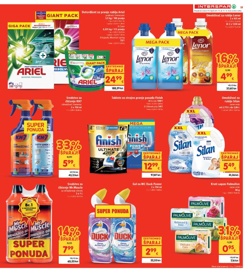 INTERSPAR katalog Akcija 04.10.-10.10.2023.