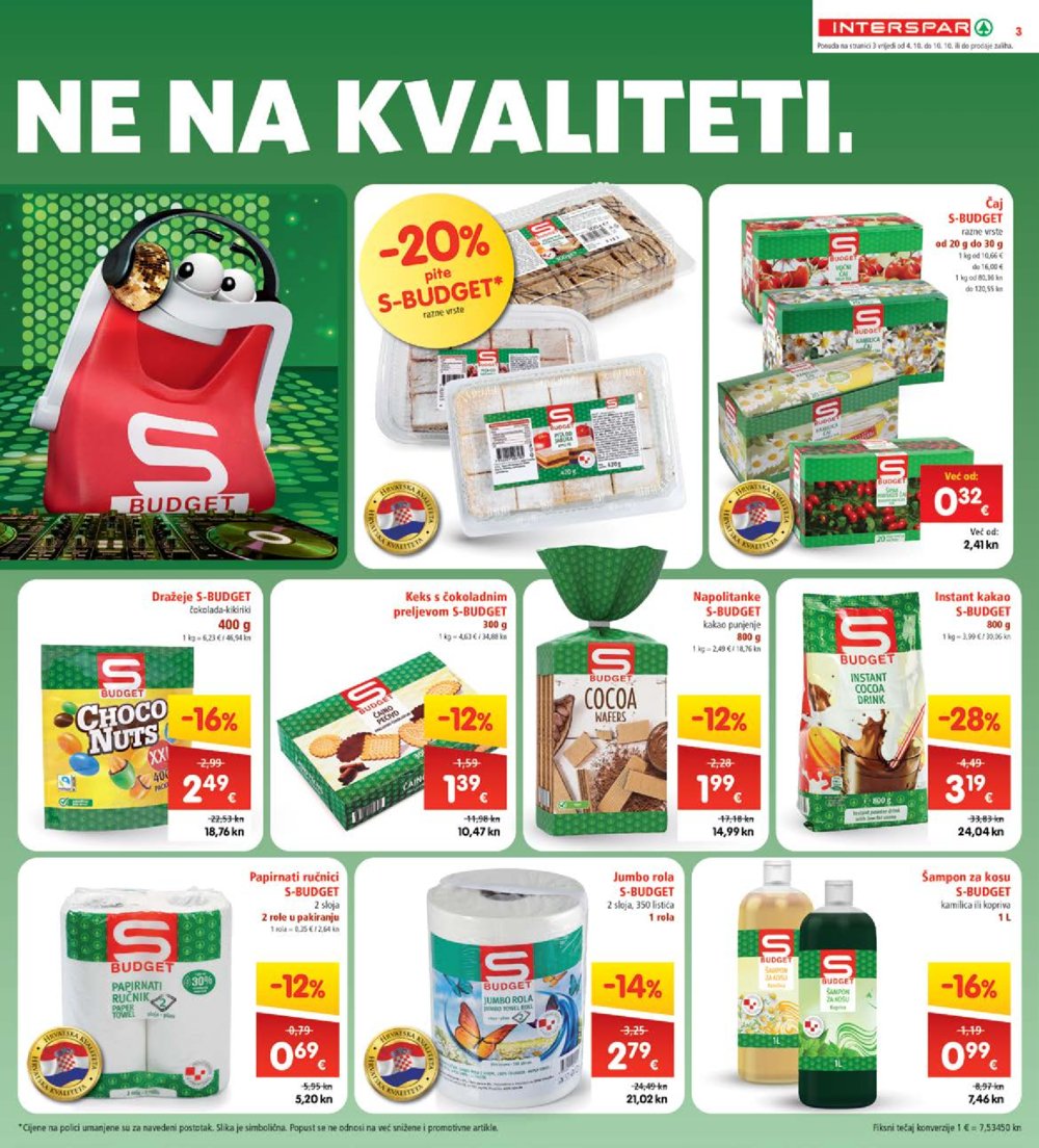 INTERSPAR katalog Akcija 04.10.-10.10.2023.