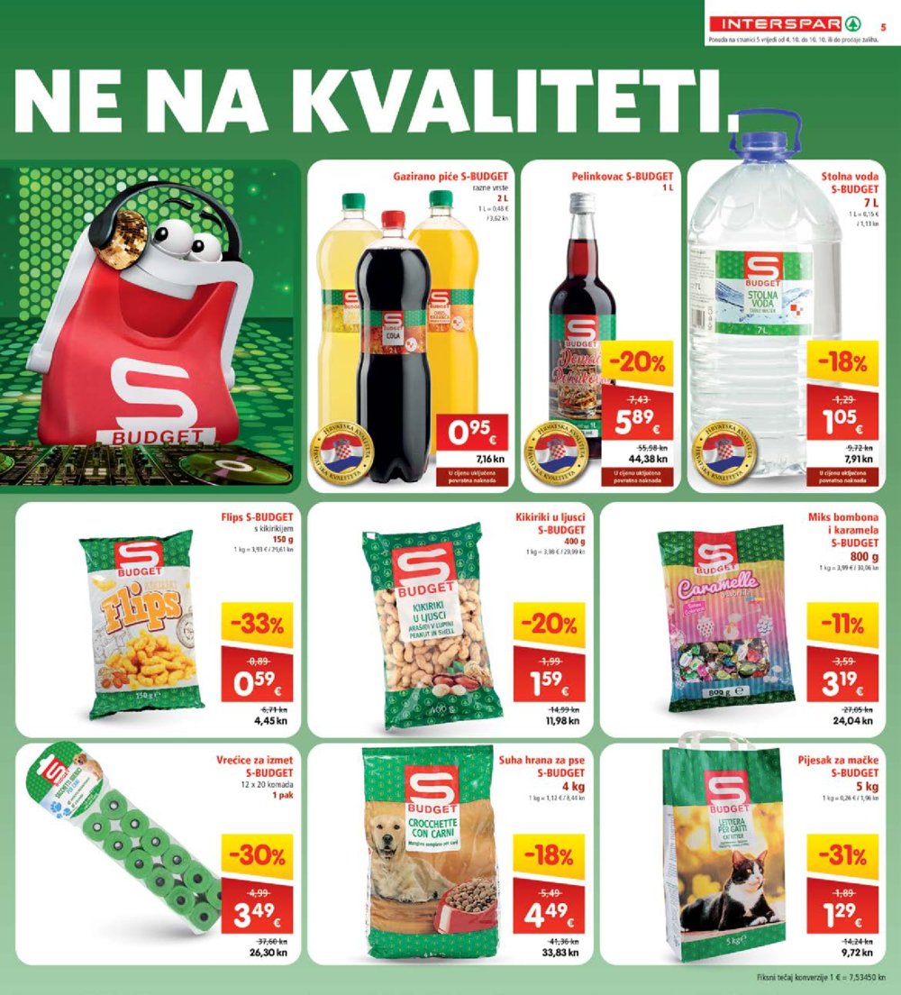 INTERSPAR katalog Akcija 04.10.-10.10.2023.
