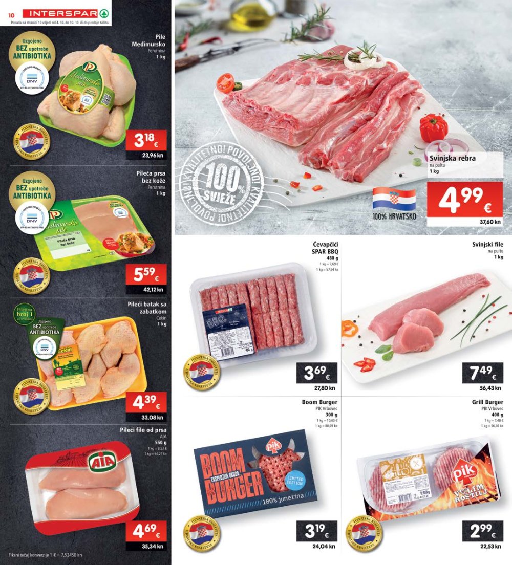 INTERSPAR katalog Akcija 04.10.-10.10.2023.
