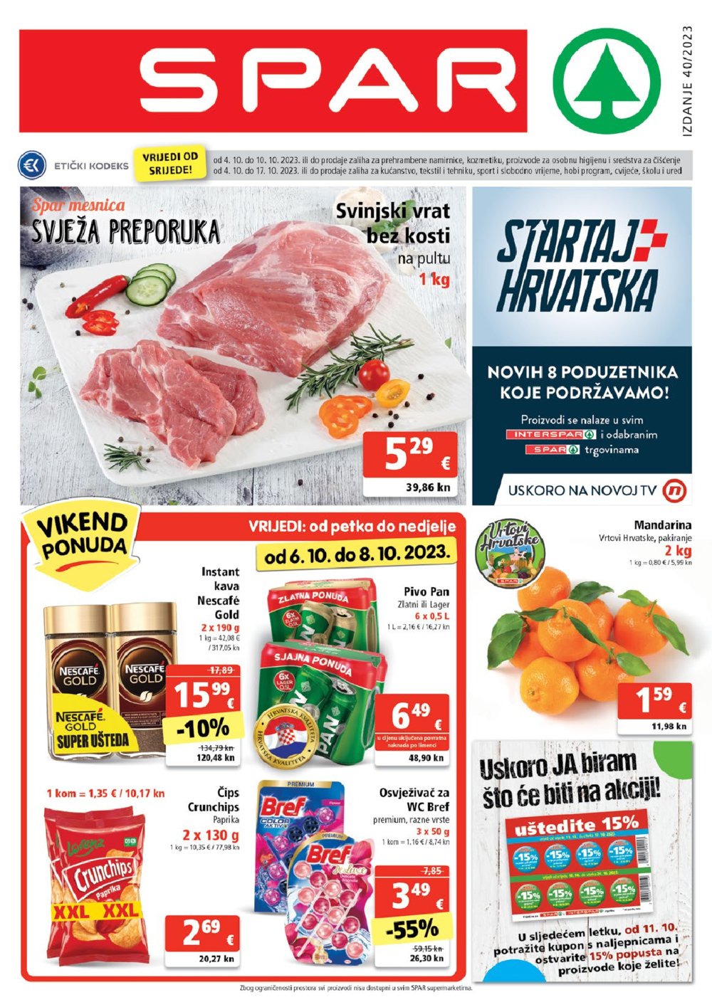 SPAR katalog Akcija 04.10.-10.10.2023.