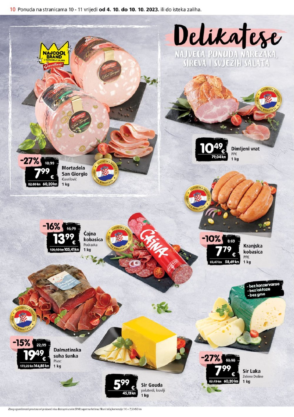 SPAR katalog Akcija 04.10.-10.10.2023.