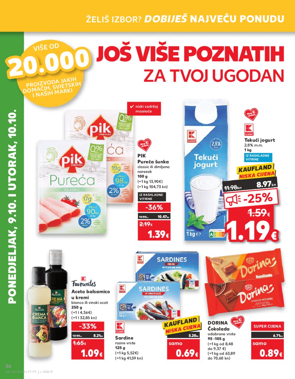 Kaufland katalog Akcija 04.10.-10.10.2023. Dugo Selo i Velika Gorica