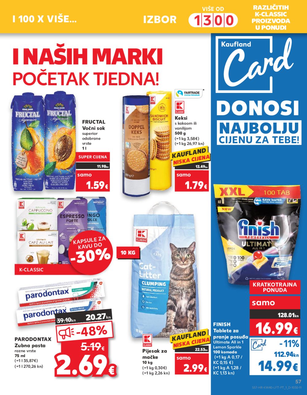 Kaufland katalog Akcija 04.10.-10.10.2023. Dugo Selo i Velika Gorica