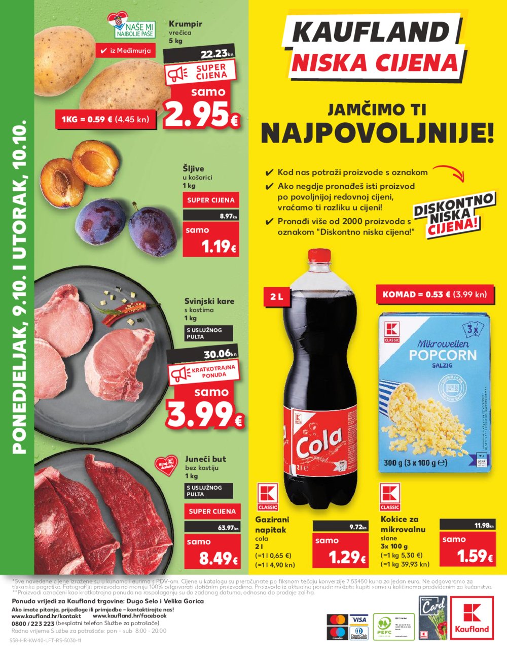 Kaufland katalog Akcija 04.10.-10.10.2023. Dugo Selo i Velika Gorica