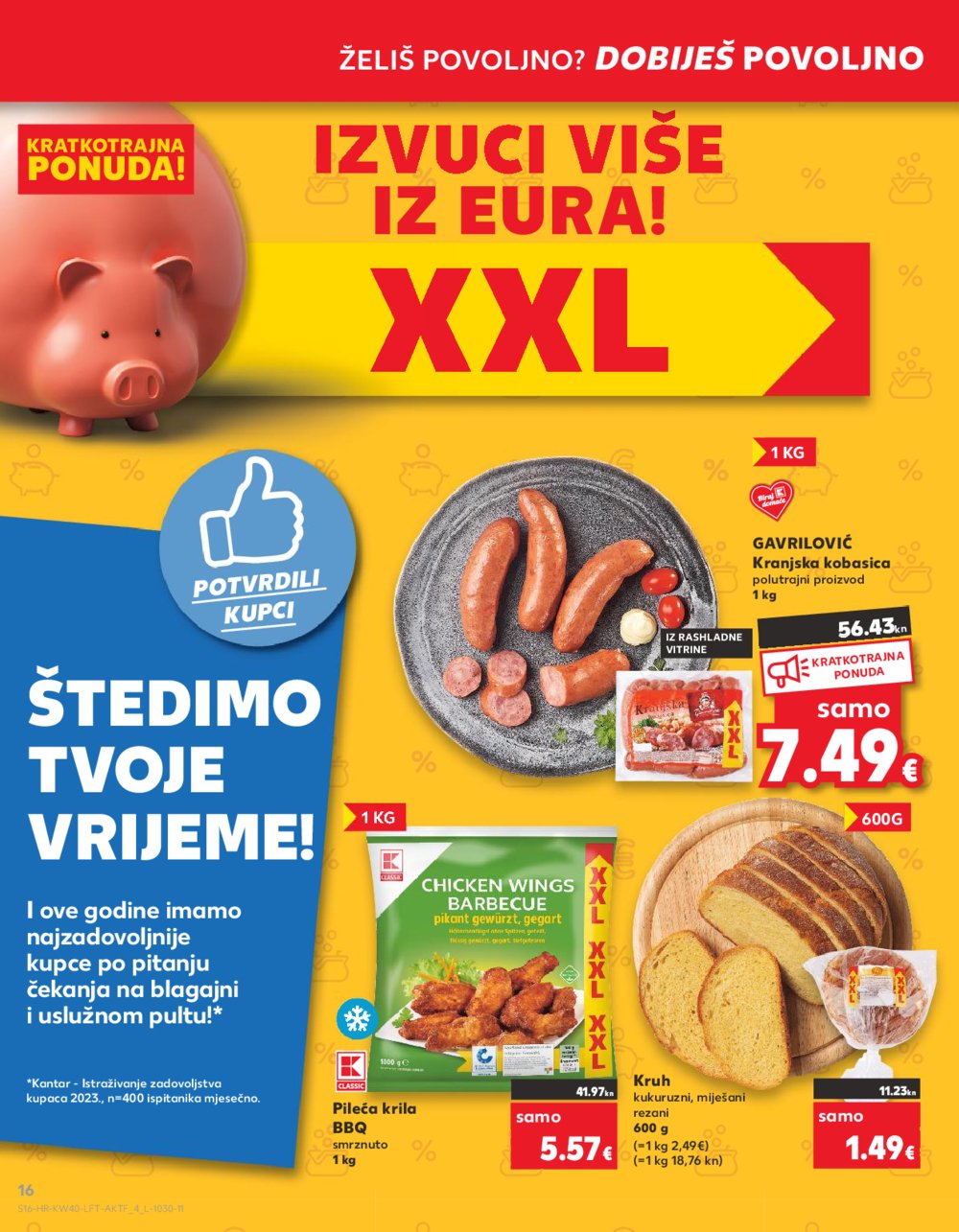 Kaufland katalog Akcija 04.10.-10.10.2023. Dugo Selo i Velika Gorica