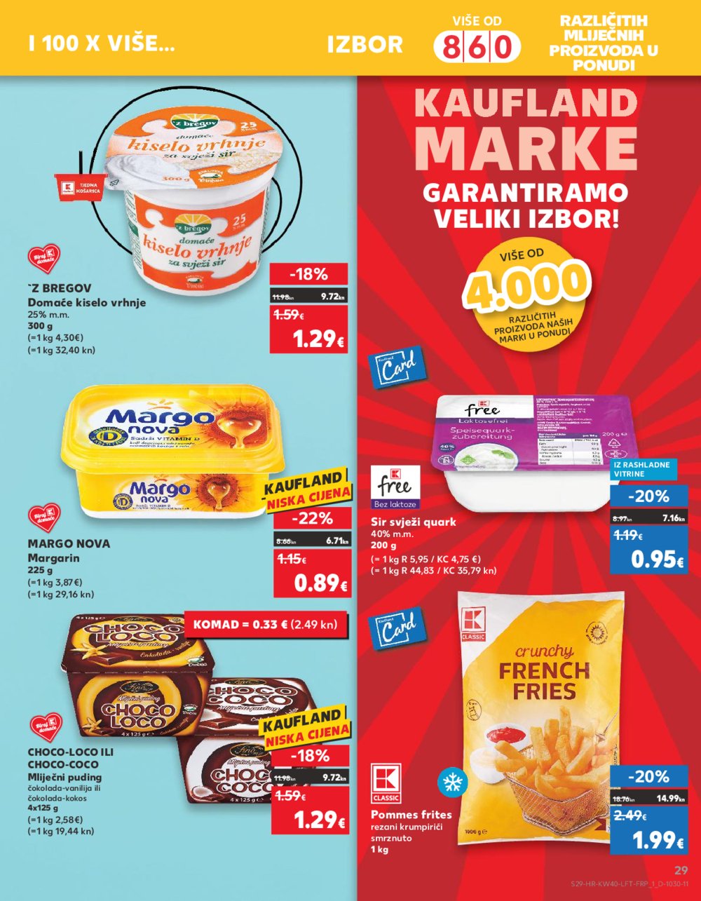 Kaufland katalog Akcija 04.10.-10.10.2023. Dugo Selo i Velika Gorica