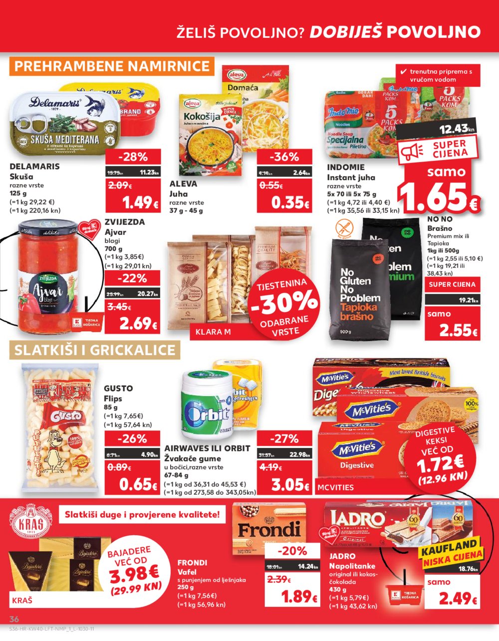Kaufland katalog Akcija 04.10.-10.10.2023. Odabrane poslovnice