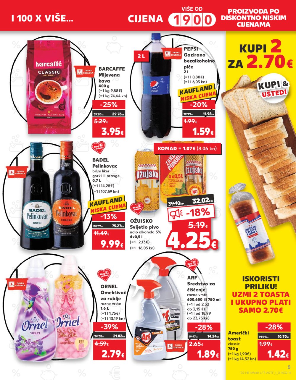 Kaufland katalog Akcija 04.10.-10.10.2023. Odabrane poslovnice