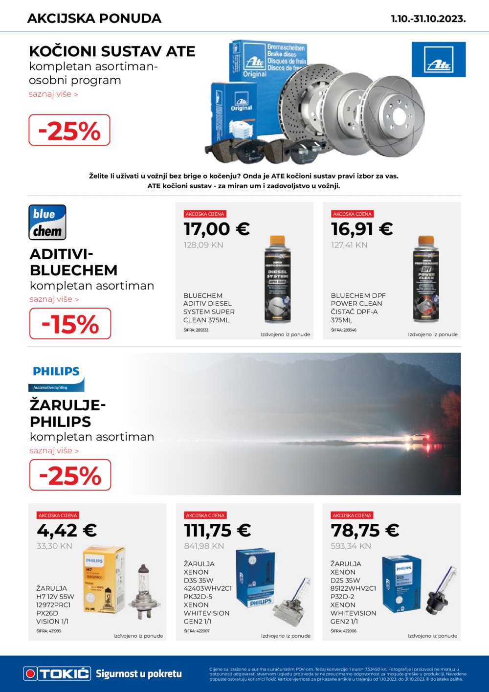 Tokić katalog Akcijska ponuda 01.10.-31.10.2023.