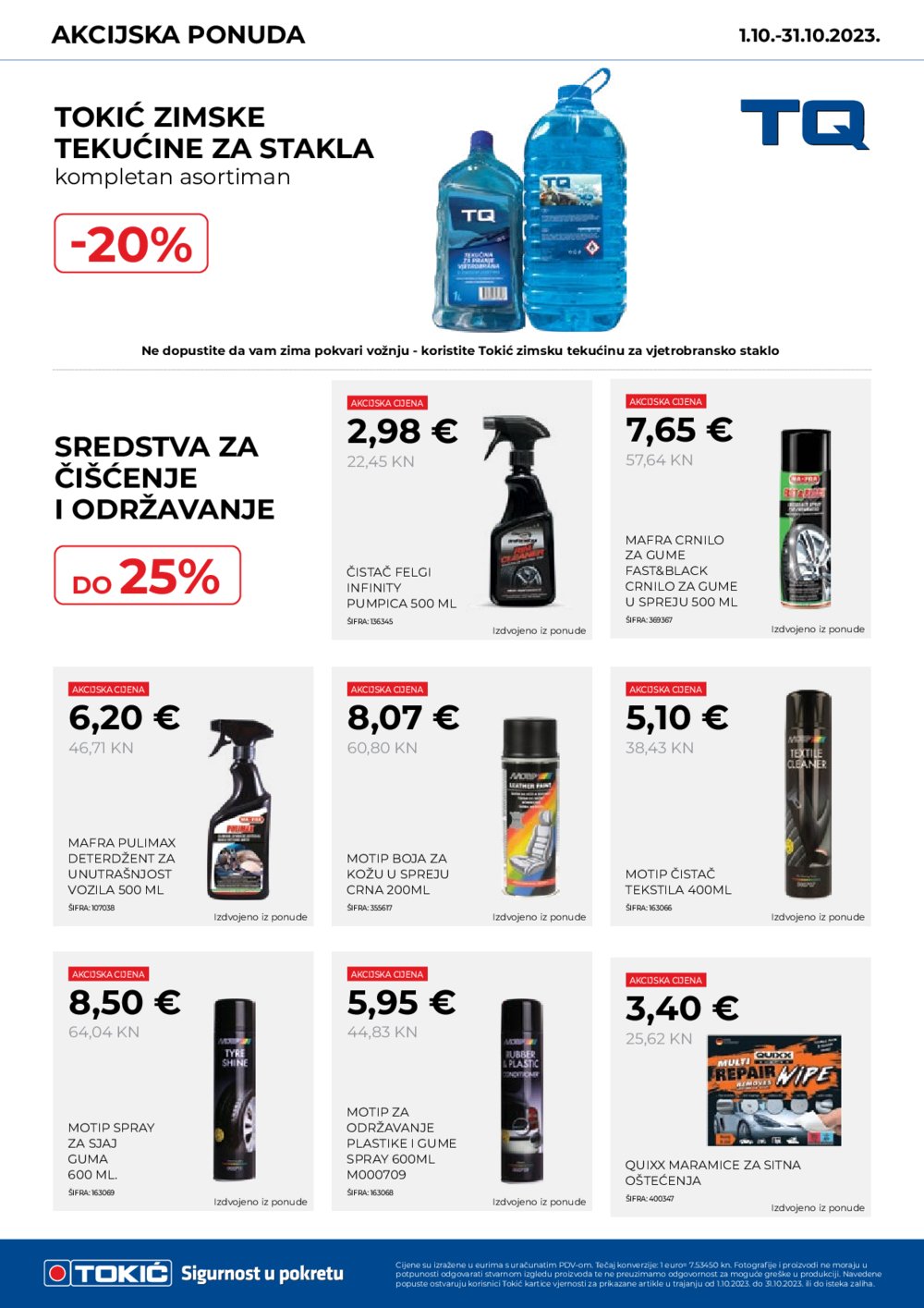 Tokić katalog Akcijska ponuda 01.10.-31.10.2023.