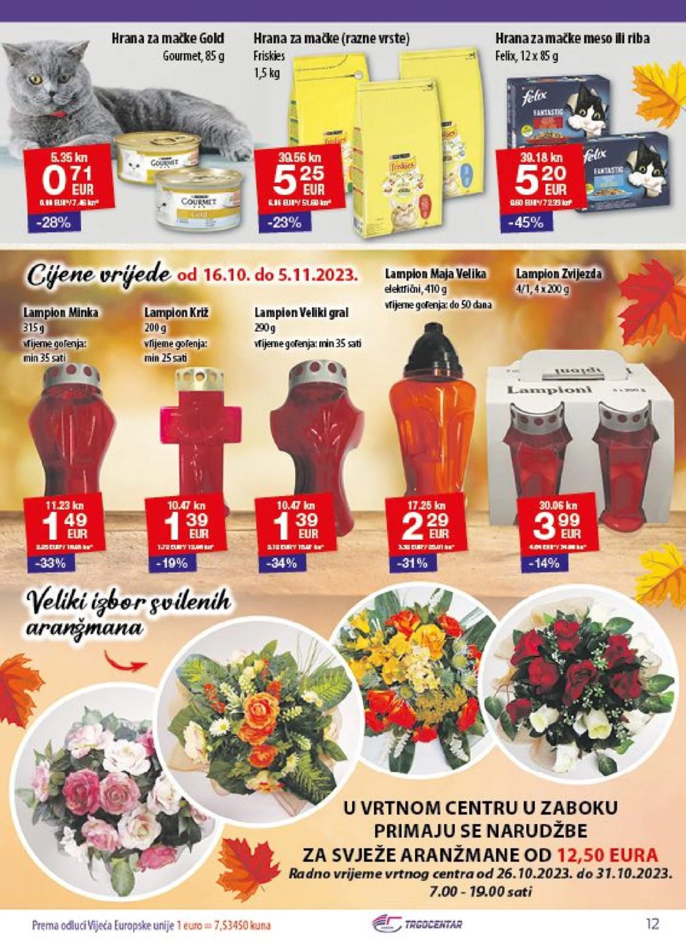 Trgocentar katalog Akcija 16.10.-29.10.2023.