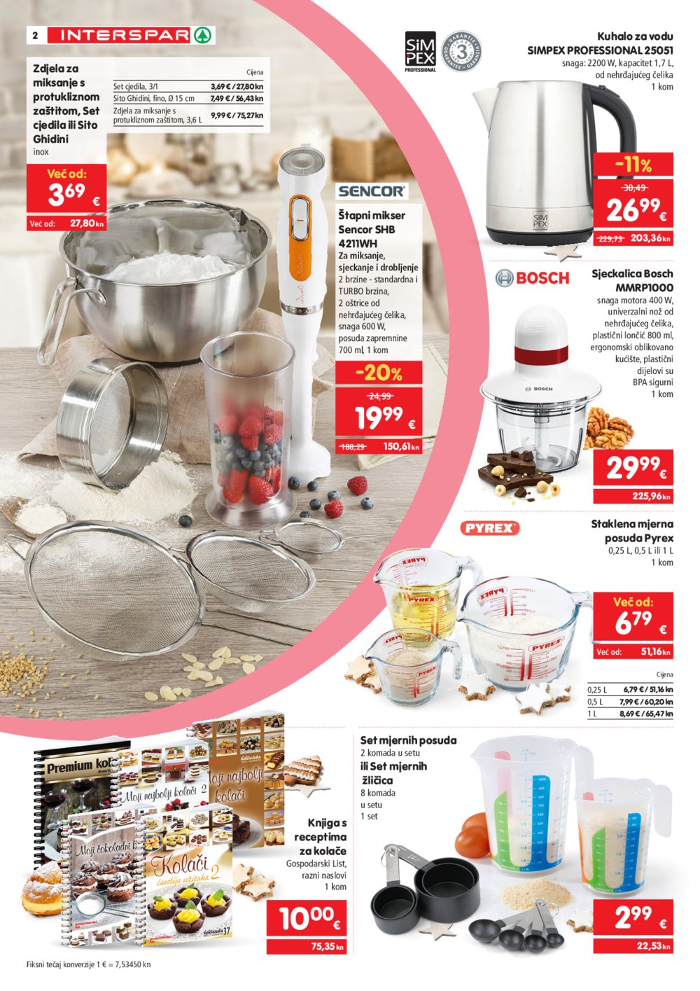 INTERSPAR katalog Vrijeme je za kolače 04.10.2023.-06.01.2024.