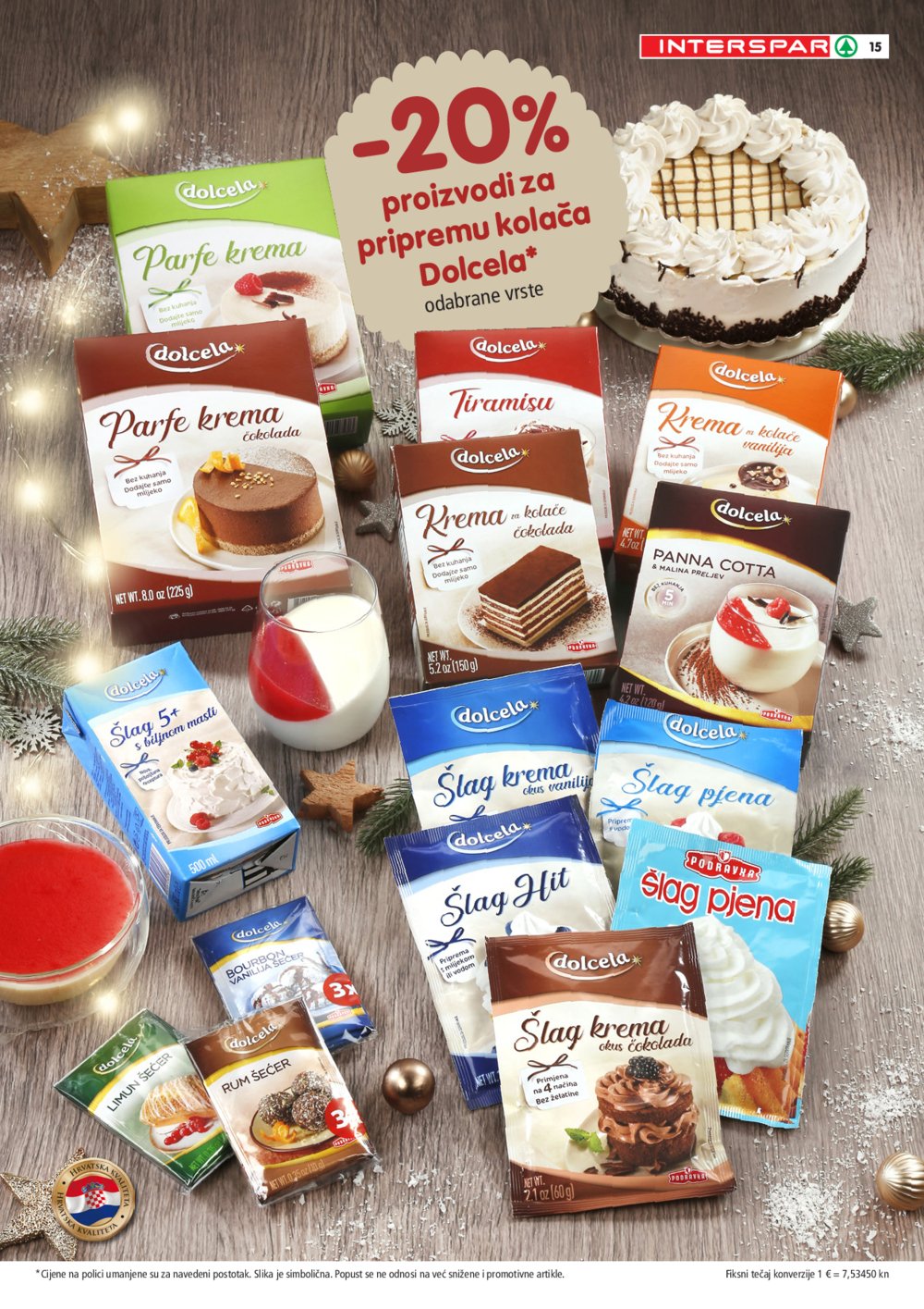 INTERSPAR katalog Vrijeme je za kolače 04.10.2023.-06.01.2024.